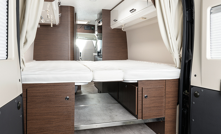 Davis 620 Camper With Twin Beds For A Peaceful Night