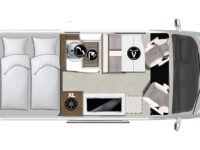 Karmann-Mobil Davis 592 Lifestyle Grundriss