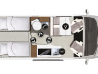 Karmann-Mobil Davis 600 Lifestyle Grundriss