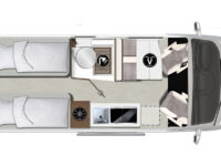Karmann-Mobil Davis 620 Lifestyle Grundriss