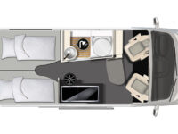 Karmann-Mobil Dexter 600 Grundriss