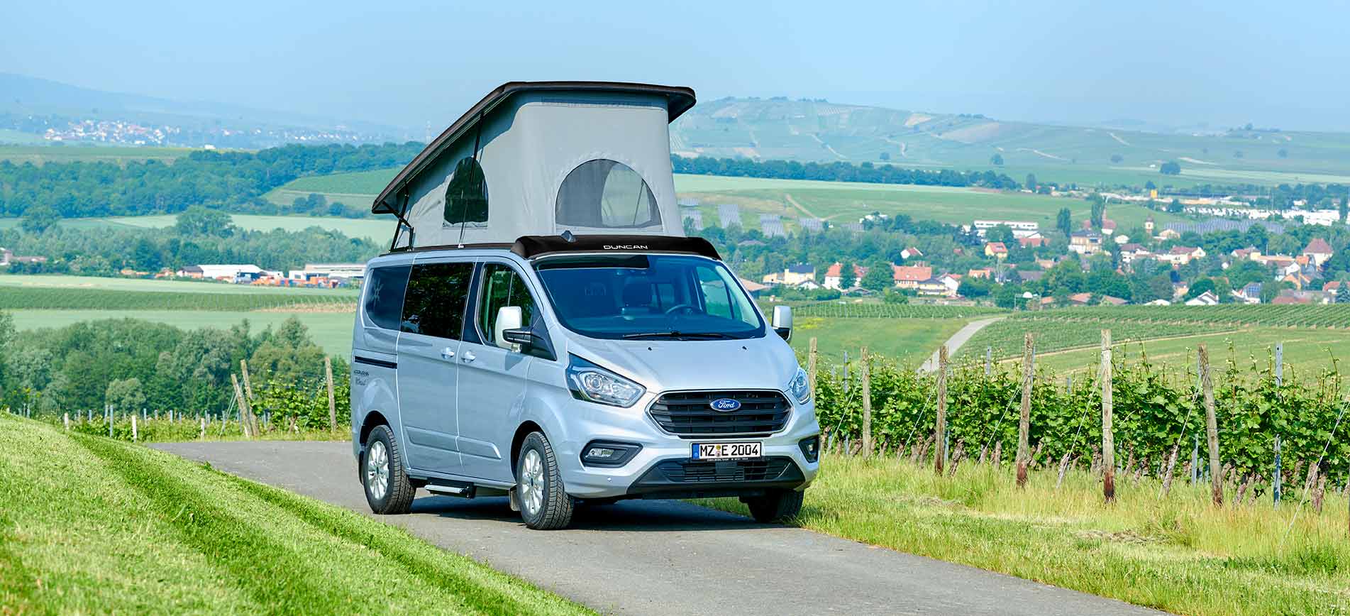 Der neue Duncan von KarmannMobil MiniVan mit Aufstelldach