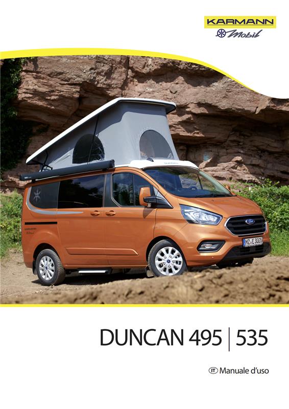 Bedienungsanleitung Duncan 495/535 2022 IT