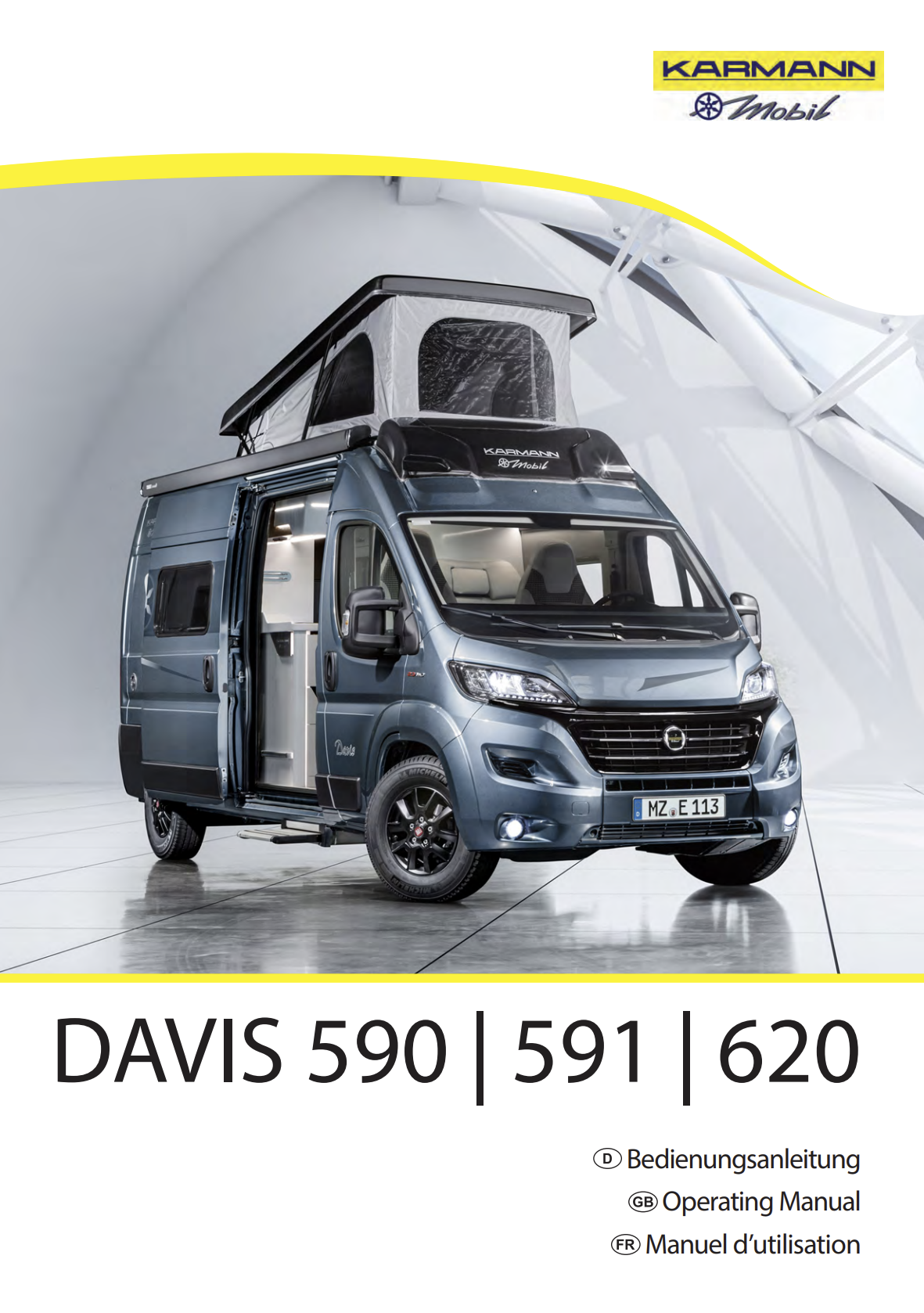 Bedienungsanleitung Davis 590/591/620 DE EN FR 2023