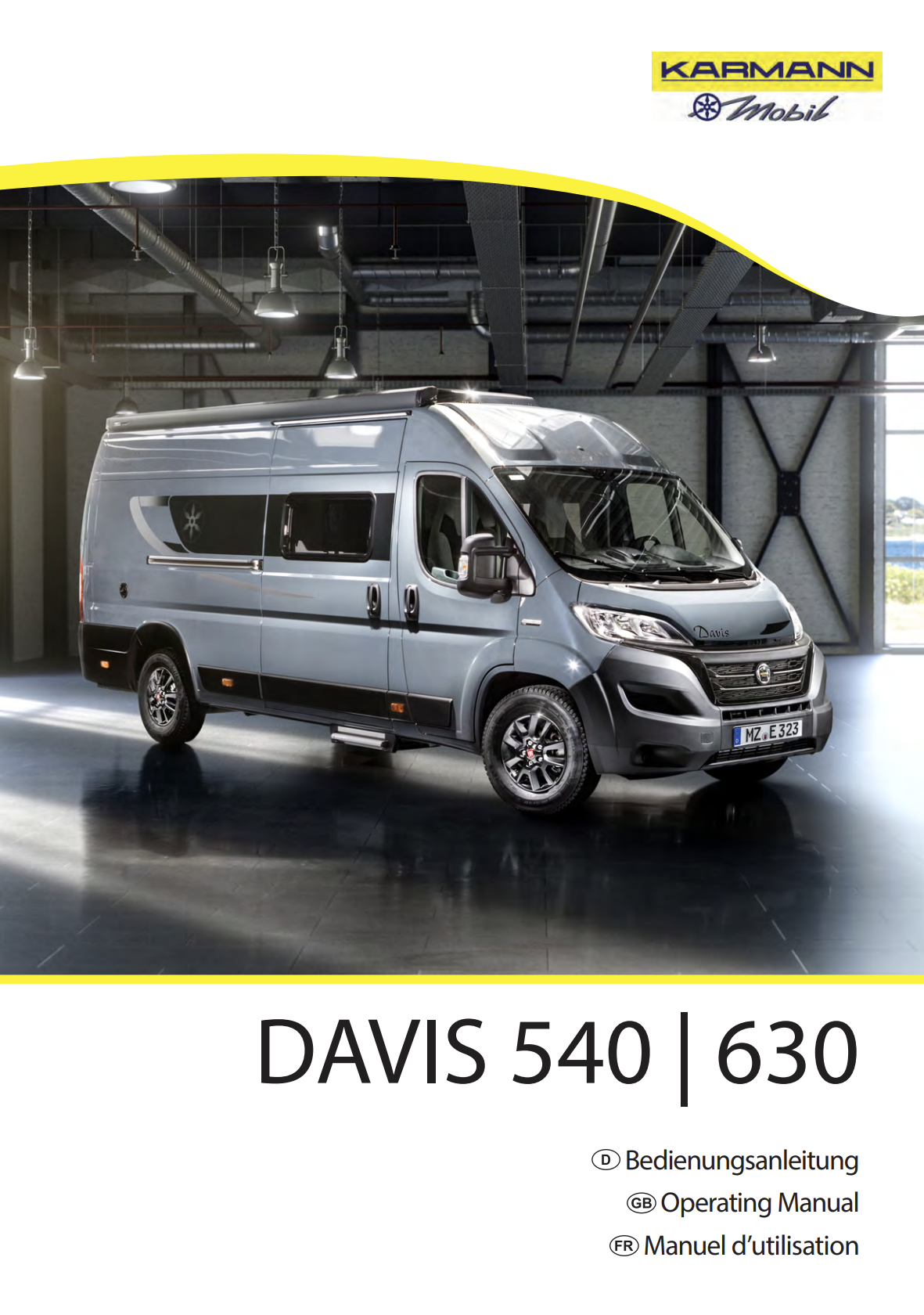 Bedienungsanleitung Davis 540/630 2023 DE EN FR