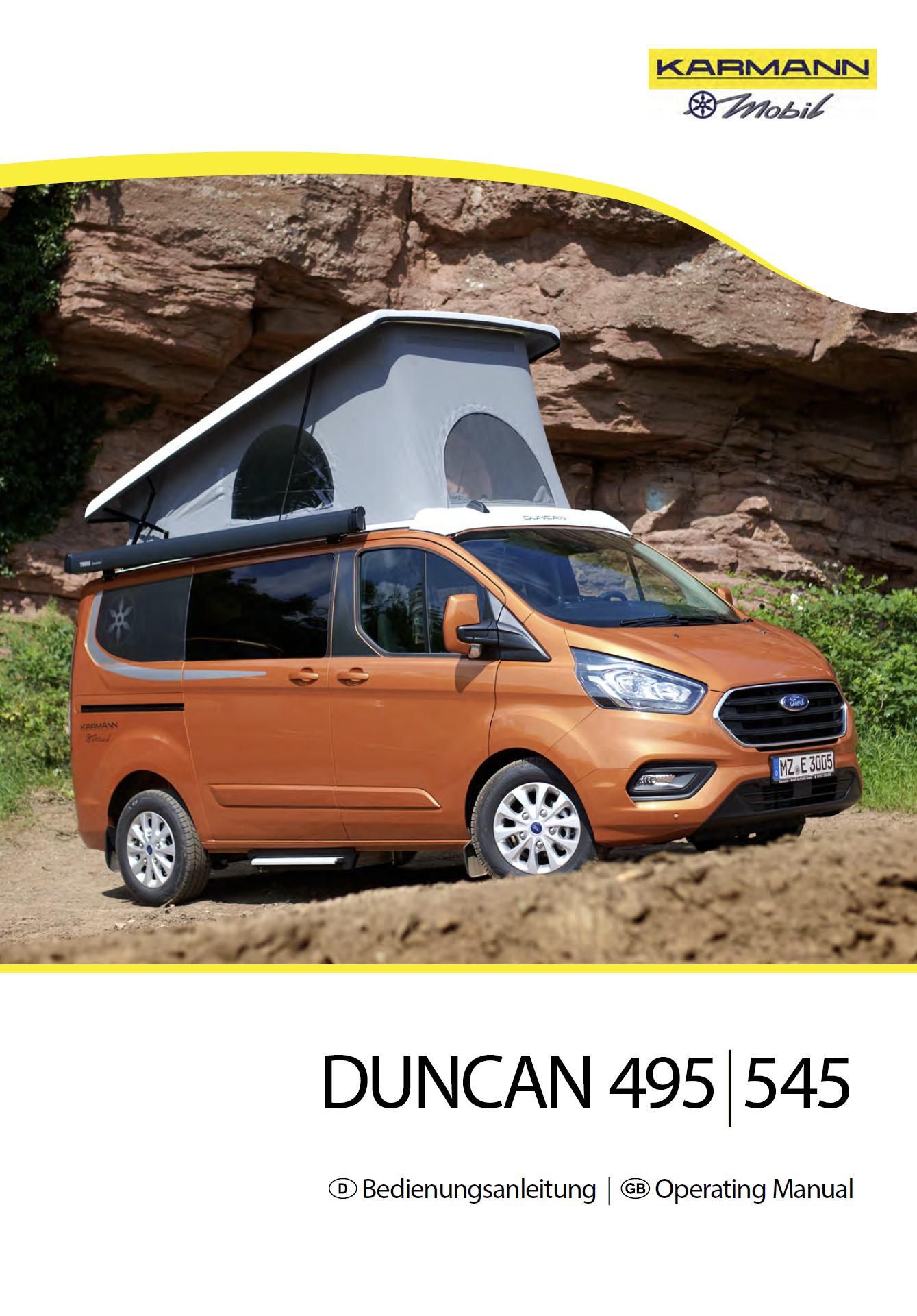 Bedienungsanleitung Duncan 495/545 2025 DE EN