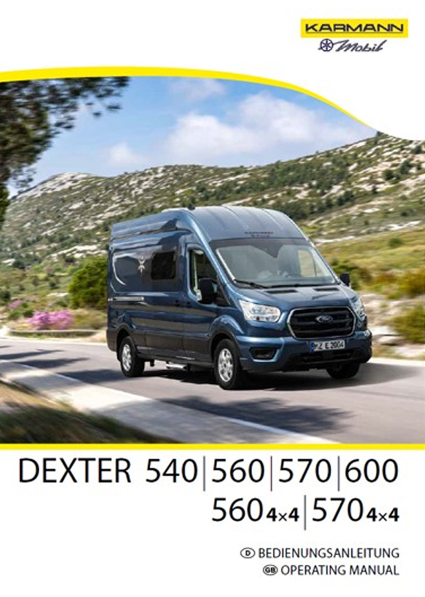 Bedienungsanleitung Dexter 540/560/570/600/560 4×4/570 4×4 DE EN 2027